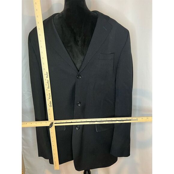 Banana Republic Men's Gray Wool Blazer 44L Classic Fit Business - Picture 2 of 7